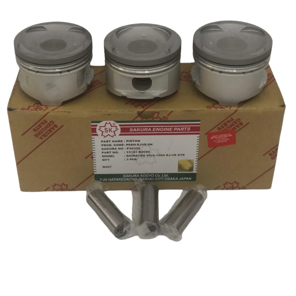 Piston Assy (SAKURA) for Perodua Viva Myvi 1.0 (1set=3pcs)